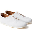Regent Wholecut Shoe - White Calf