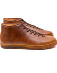 Everdon Hand Stitch Wholecut Mid - Horween Bourbon Shell Cordovan - Crown Northampton