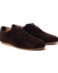 Talbot Oxford Shoe - Brown Janus Calf Suede