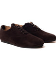 Talbot Oxford Shoe - Brown Janus Calf Suede