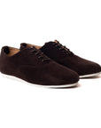 Talbot Oxford Shoe - Brown Janus Calf Suede