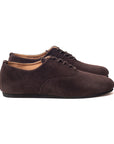 Talbot Oxford Shoe - Brown Janus Calf Suede