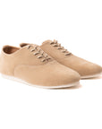 Talbot Oxford Shoe - Sand Janus Calf Suede
