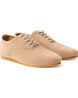 Talbot Oxford Shoe - Sand Janus Calf Suede