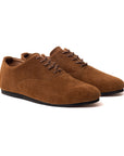 Talbot Oxford Shoe - Snuff Janus Calf Suede