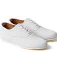 Talbot Oxford Shoe - White Calf