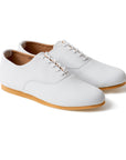 Talbot Oxford Shoe - White Calf
