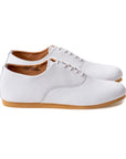 Talbot Oxford Shoe - White Calf