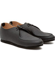 Turner Apron Shoe - Black Calf