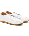 Turner Apron Shoe - White Calf