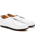 Turner Apron Shoe - White Calf