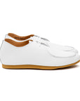 Turner Apron Shoe - White Calf