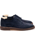 Grove Desert Shoe - Navy Kudu Suede