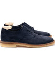 Grove Desert Shoe - Navy Kudu Suede