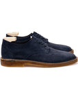 Grove Desert Shoe - Navy Kudu Suede