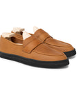 Ashby Unlined Loafer - Caramel Horween Dearborn
