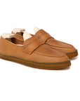 Ashby Unlined Loafer - Caramel Horween Dearborn