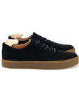 Upton Wholecut - Black Janus Calf Suede