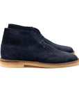 Woodford Desert Boot - Navy Kudu Suede