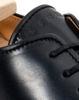 Harlestone Hand Stitch Derby - Horween Black Shell Cordovan - Crown Northampton