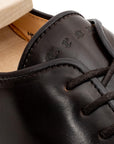 Harlestone Hand Stitch Derby - Horween Dark Cognac Shell Cordovan - Crown Northampton