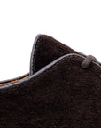 Harlestone Hand Stitch Derby - Brown Scottish Deer Suede - Crown Northampton