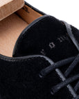 Harlestone Hand Stitch Derby - Black Scottish Deer Suede - Crown Northampton