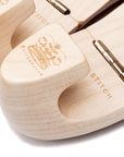 Hand Stitch Sneaker Shoe Trees - Natural Maple Wood - Crown Northampton