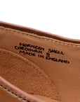 Harlestone Hand Stitch Derby - Horween Bourbon Shell Cordovan - Deluxe Care Pack - Crown Northampton