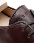 Harlestone Hand Stitch Derby - Horween No 8 Shell Cordovan - Deluxe Care Pack - Crown Northampton