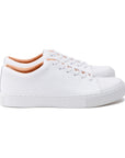 Abington Toe Cap - All White Calf - Crown Northampton