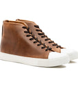Abington Hi Toe Cap - Horween Natural Chromexcel - Crown Northampton