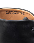 Abington Hi Toe Cap - All Black Calf - Crown Northampton