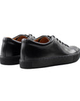 Abington Toe Cap - All Black Calf - Crown Northampton