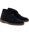 Woodford Desert Boot - Black Janus Calf Suede - Crown Northampton