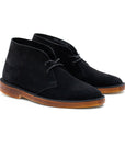 Woodford Desert Boot - Black Janus Calf Suede - Crown Northampton