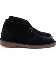 Woodford Desert Boot - Black Janus Calf Suede - Crown Northampton