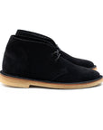 Woodford Desert Boot - Black Janus Calf Suede - Crown Northampton