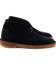 Woodford Desert Boot - Black Janus Calf Suede - Crown Northampton