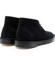 Woodford Desert Boot - Black Janus Calf Suede - Crown Northampton