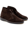 Woodford Desert Boot - Brown Janus Calf Suede - Crown Northampton