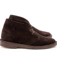 Woodford Desert Boot - Brown Janus Calf Suede - Crown Northampton