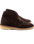 Woodford Desert Boot - Brown Janus Calf Suede - Crown Northampton
