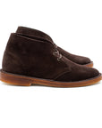 Woodford Desert Boot - Brown Janus Calf Suede - Crown Northampton