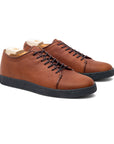 Harlestone Hand Stitch Derby - Tan Horween Buffalo - Crown Northampton