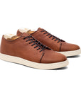 Harlestone Hand Stitch Derby - Tan Horween Buffalo - Crown Northampton