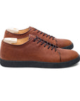 Harlestone Hand Stitch Derby - Tan Horween Buffalo - Crown Northampton