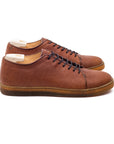 Harlestone Hand Stitch Derby - Tan Horween Buffalo - Crown Northampton