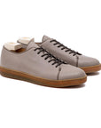 Harlestone Hand Stitch Derby - Grey Veg Tan Calf - Crown Northampton