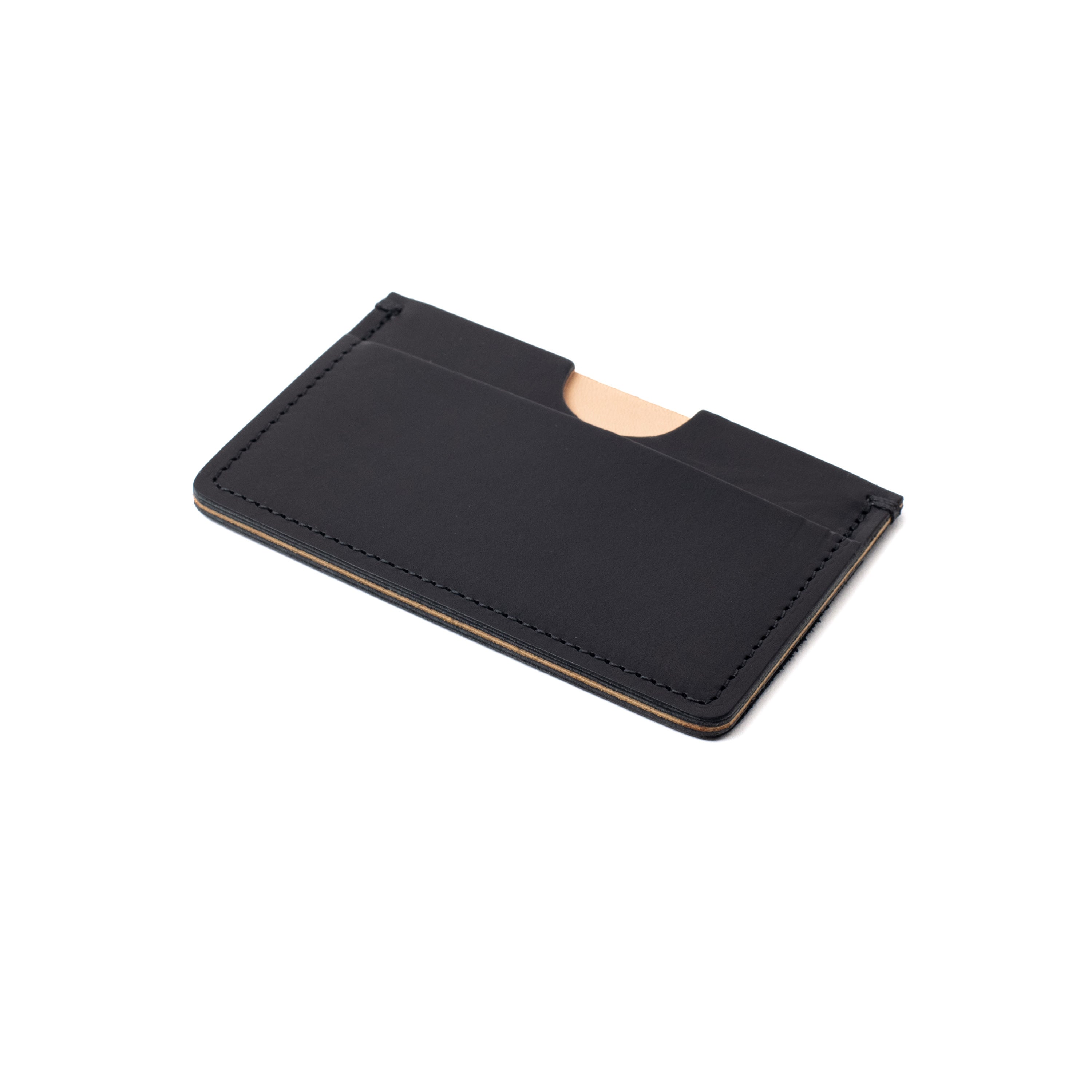 Crown Logo Card Case - Black